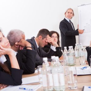 boring unproductive meeting, poorly run meetings