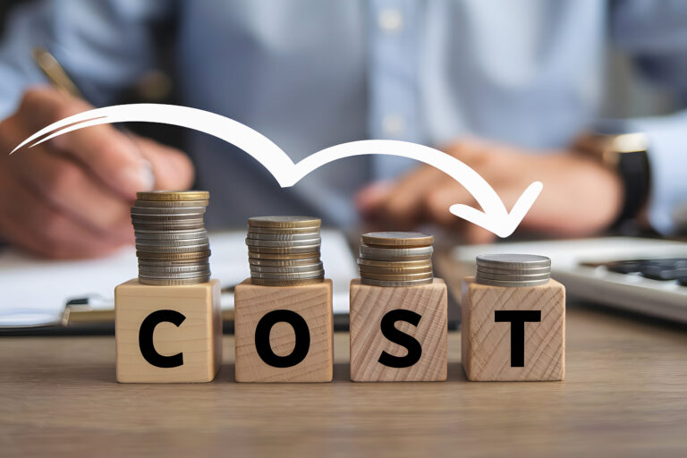 Cost reduction concept, reduce your overhead costs today