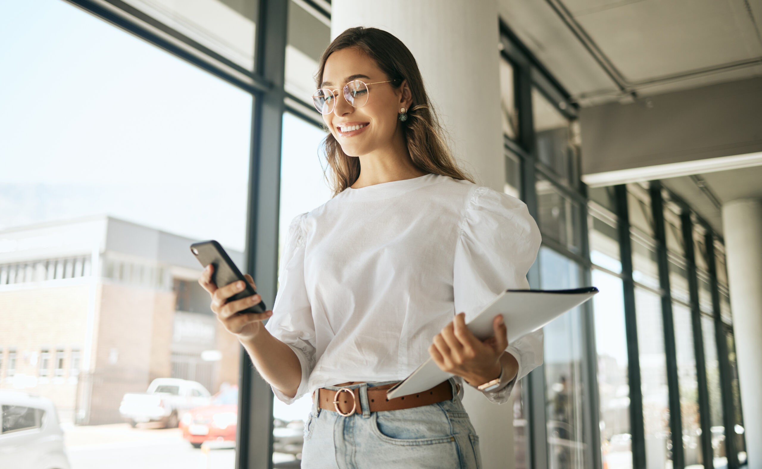 Business woman, Professional, employee and happy at workplace, Questions That Will Help Get You Through the Next Quarter