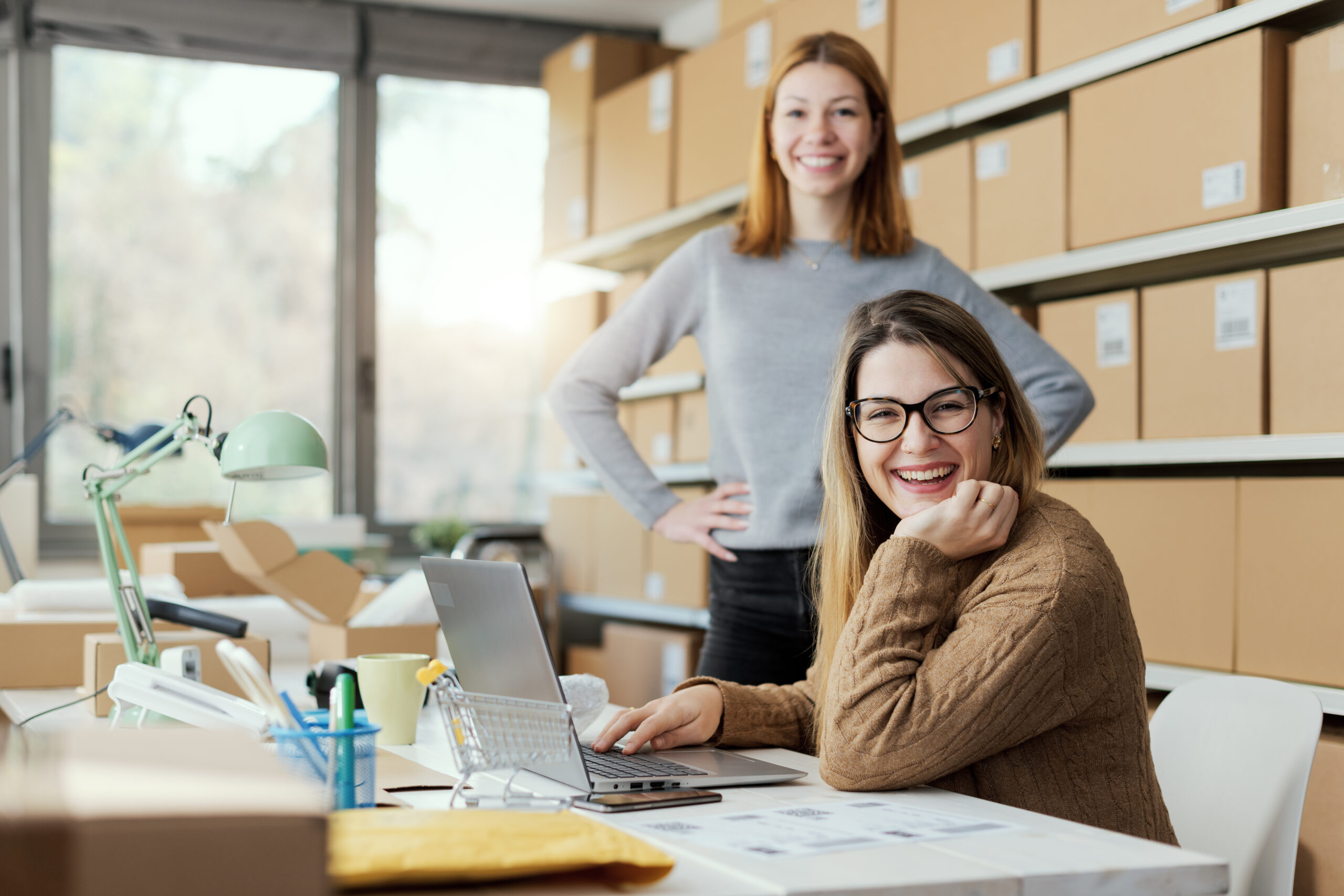 business owners working together in the store, Time to Redefine Yourself As an Entrepreneur